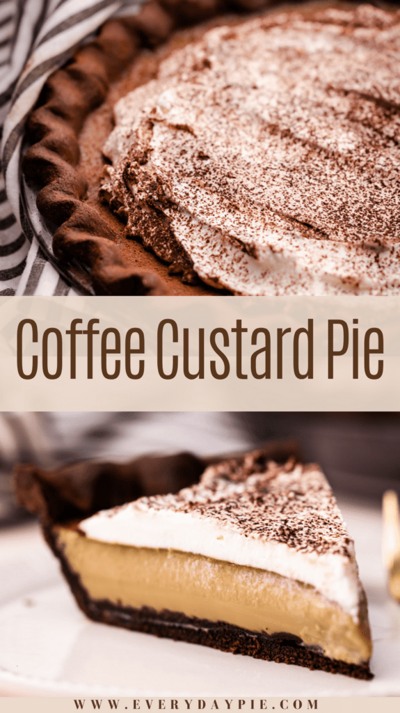 Coffee Custard Pie