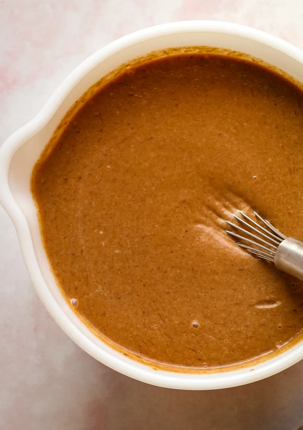 Apple butter pie filling in a bowl.