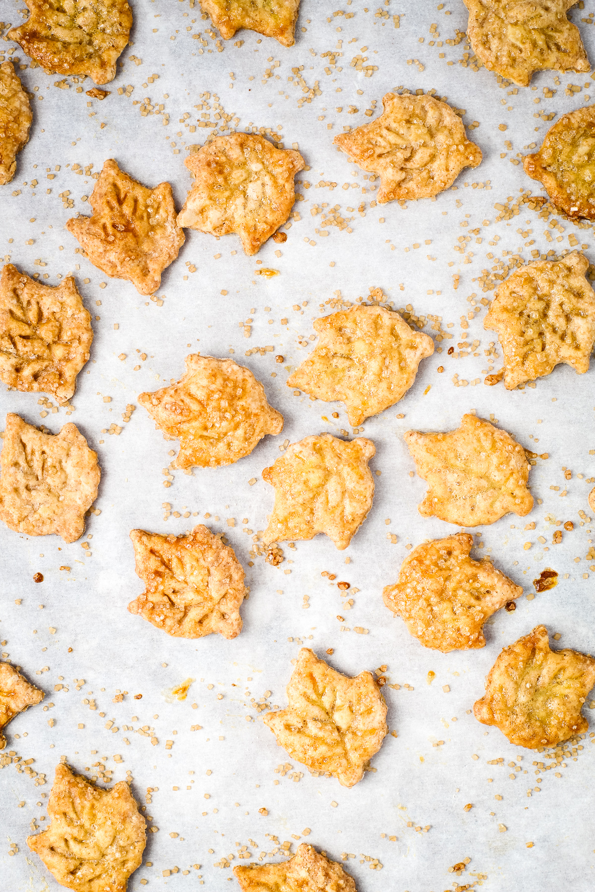 Decorative pie crust cut-outs