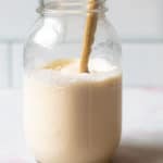 A jar of Crème Fraîche