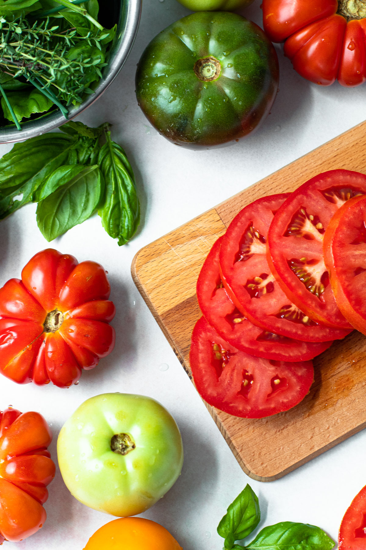 Heirloom Tomato Galette - Everyday Pie