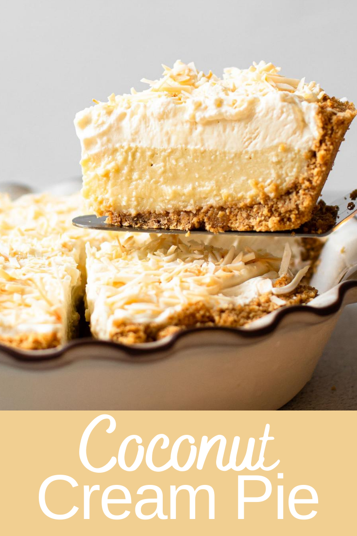 Triple Coconut Cream Pie Recipe - Everyday Pie