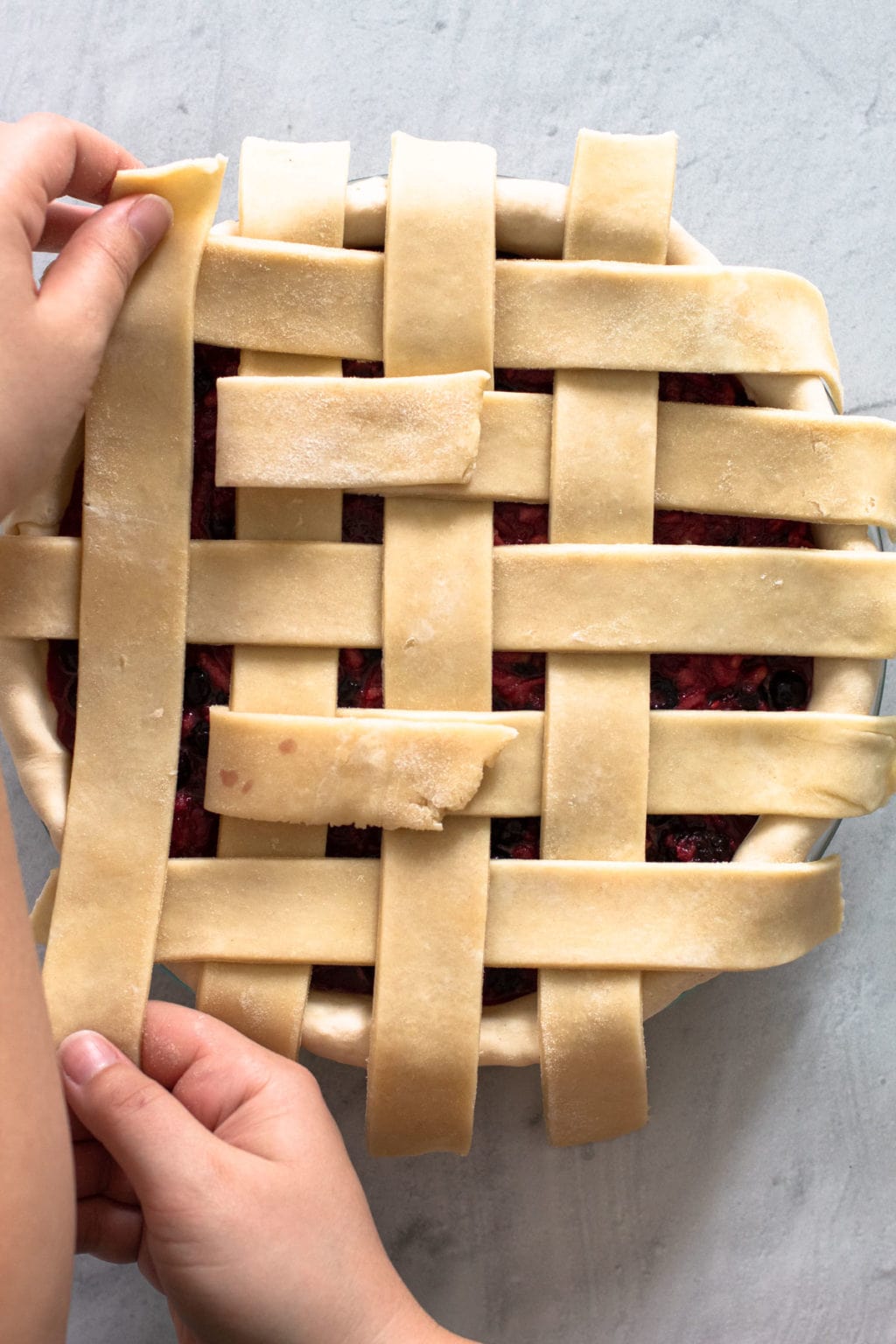 How to Make a Lattice Pie Crust Everyday Pie
