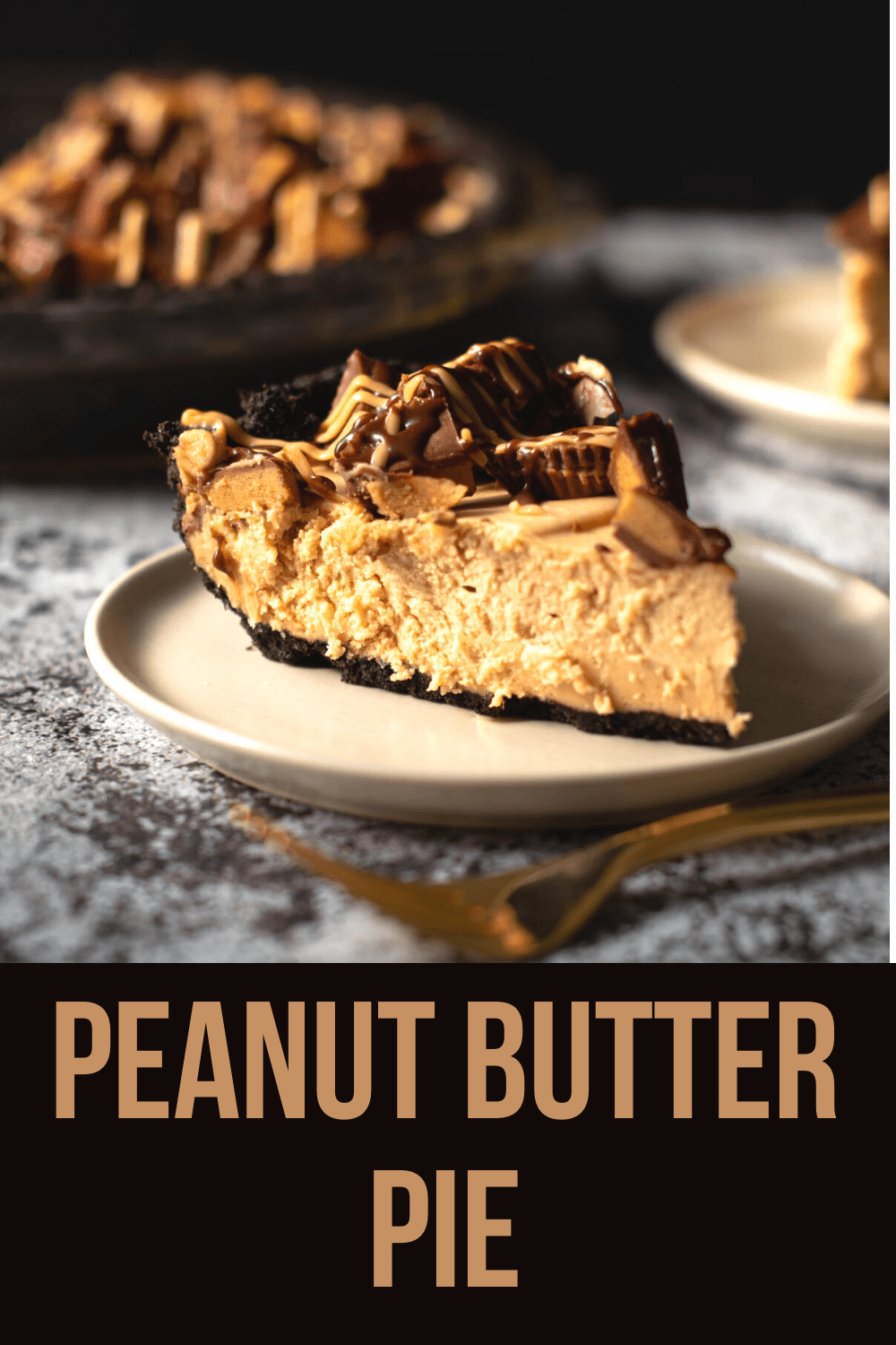 No-Bake Peanut Butter Pie - Everyday Pie