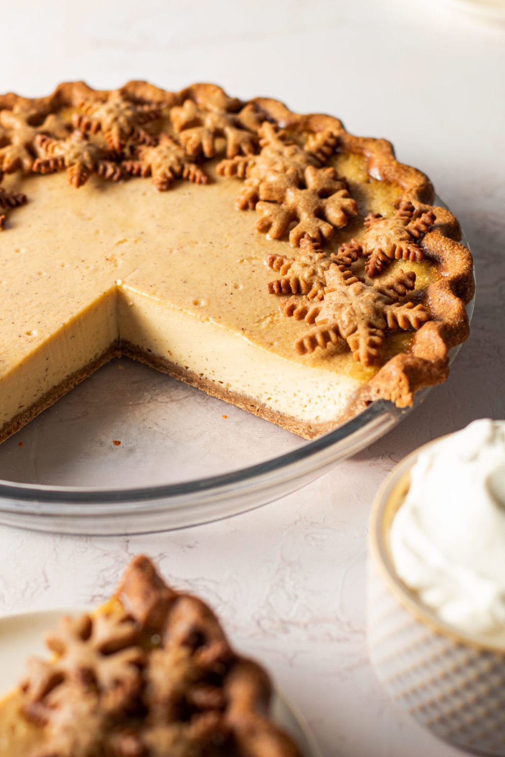 Eggnog Pie (with Gingerbread Crust) Everyday Pie