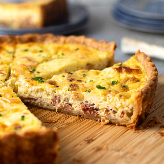 Classic Quiche Lorraine - Everyday Pie