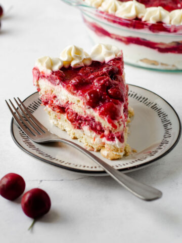 Icebox cherry pie.
