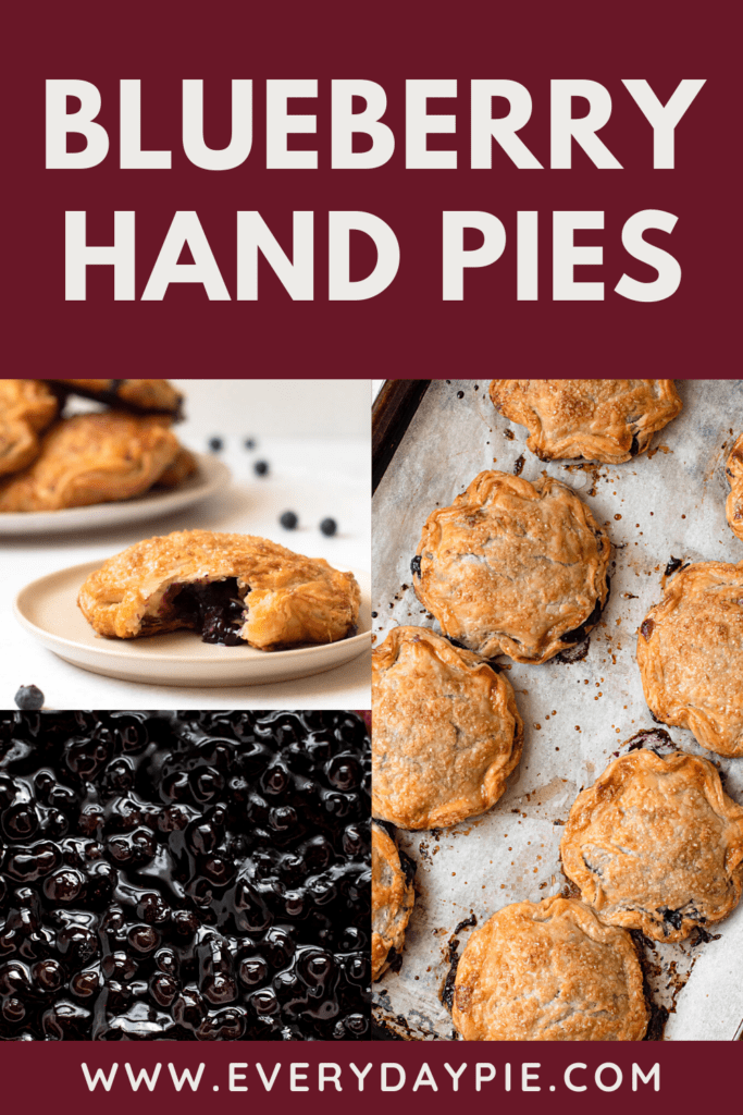 Blueberry hand pies.