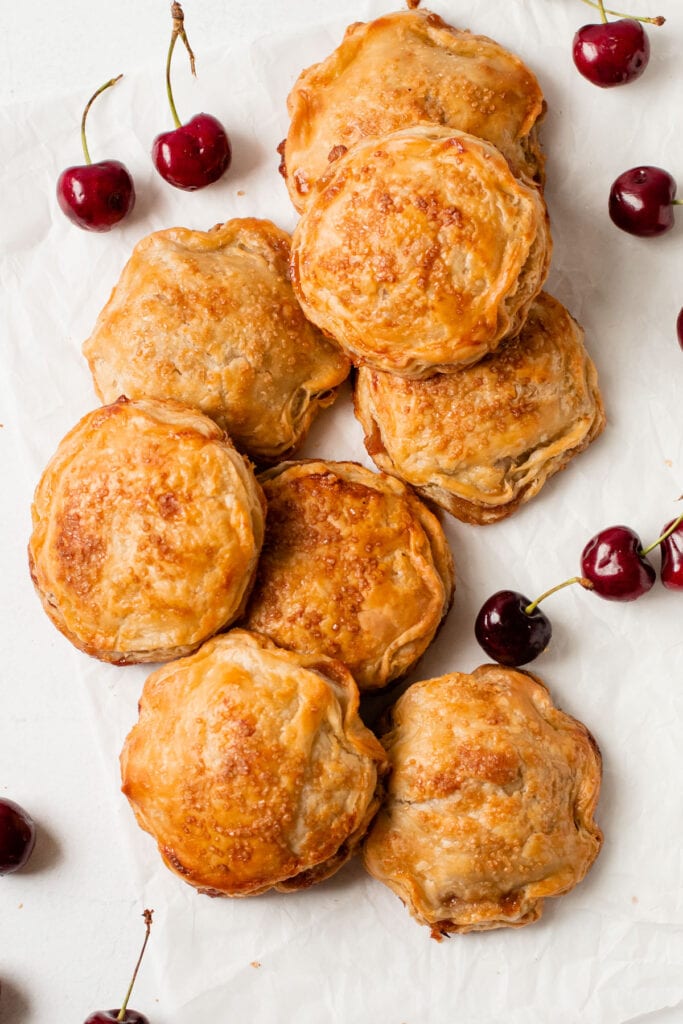 Cherry hand pies.