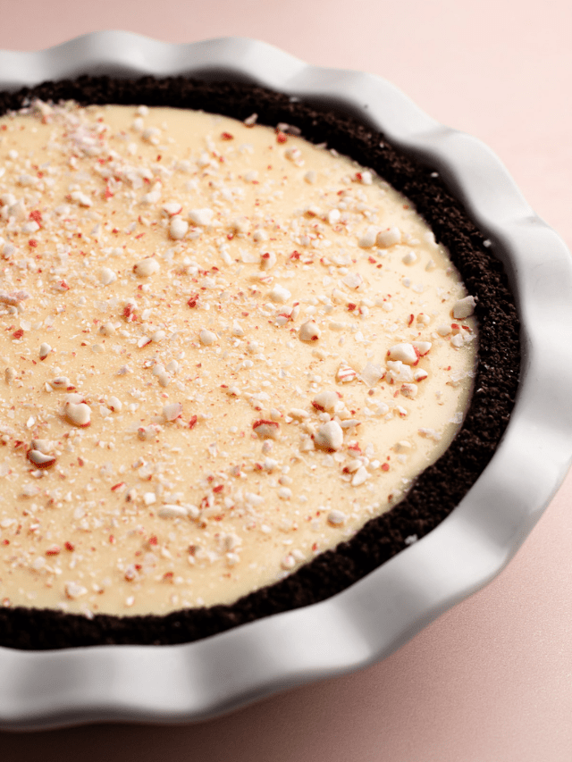 Candy Cane Pie
