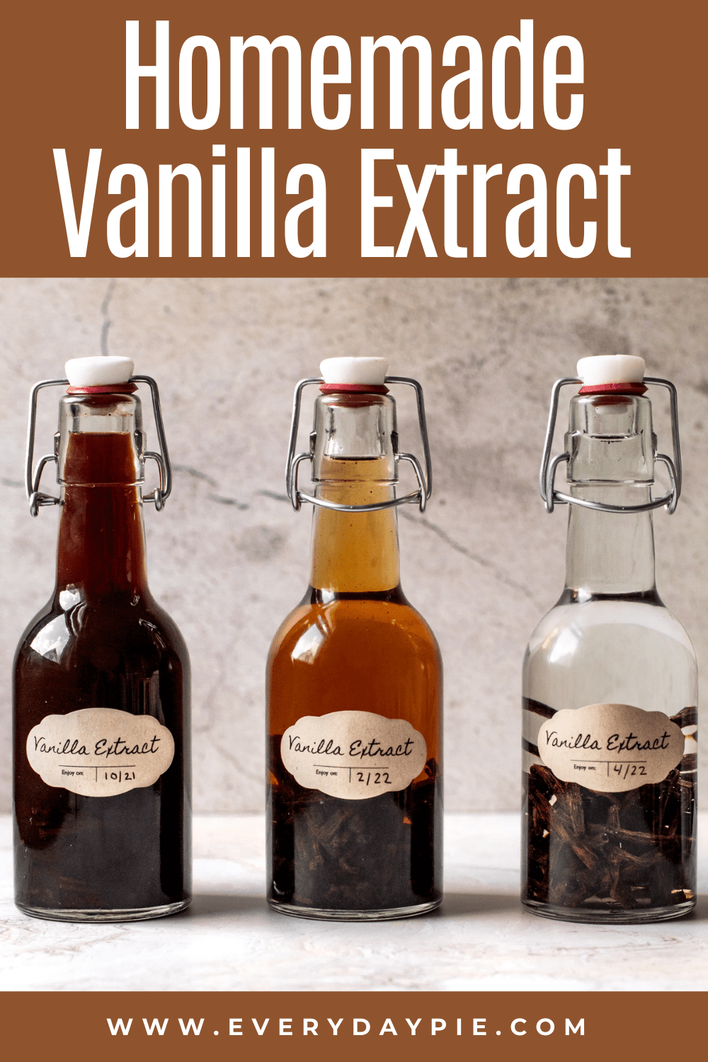 Homemade Vanilla Extract