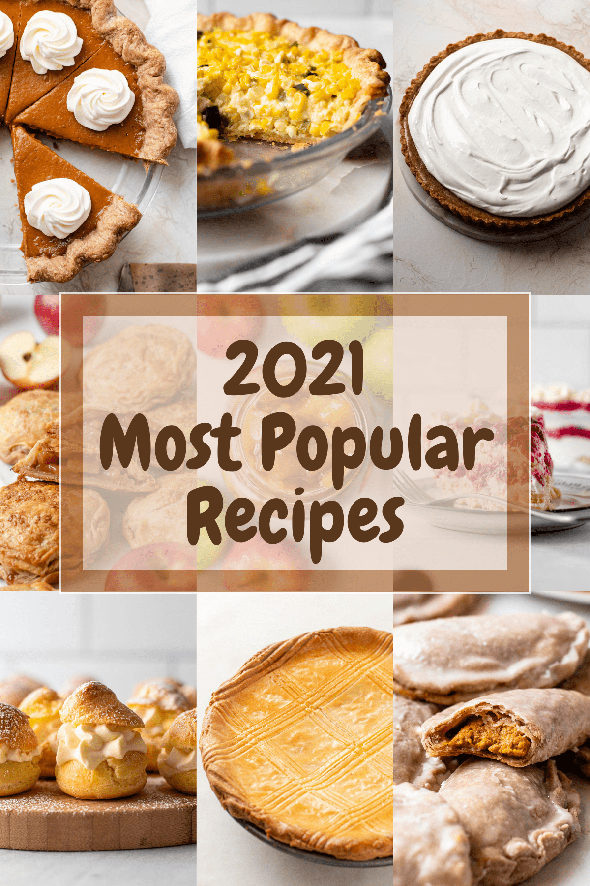 Most popular recipes in 2021