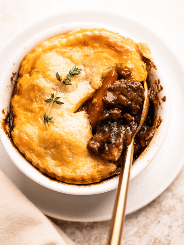 Guinness Braised Beef Pot Pie