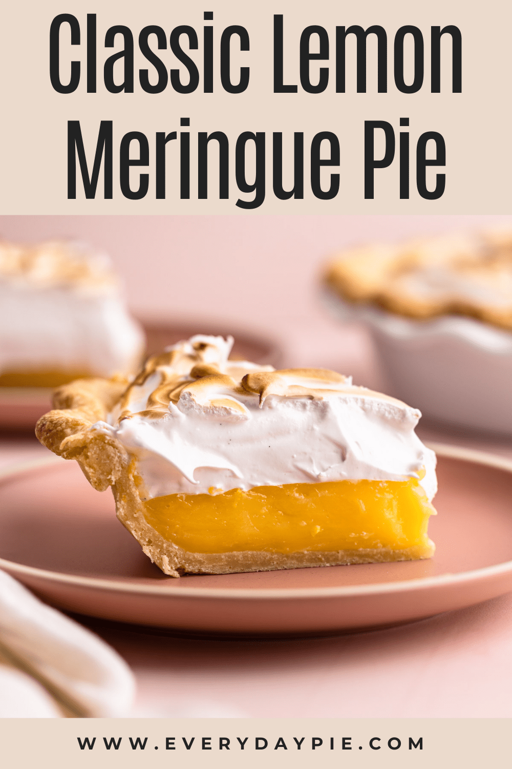 Lemon Meringue Pie - Everyday Pie