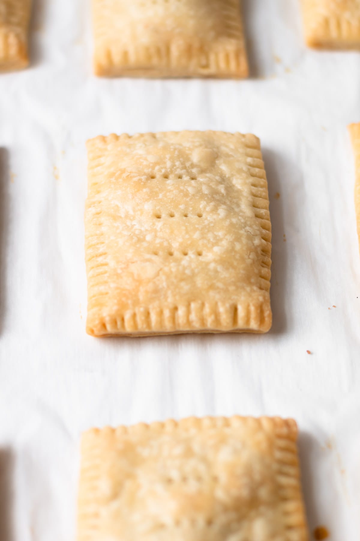 Baked strawberry pop tarts.