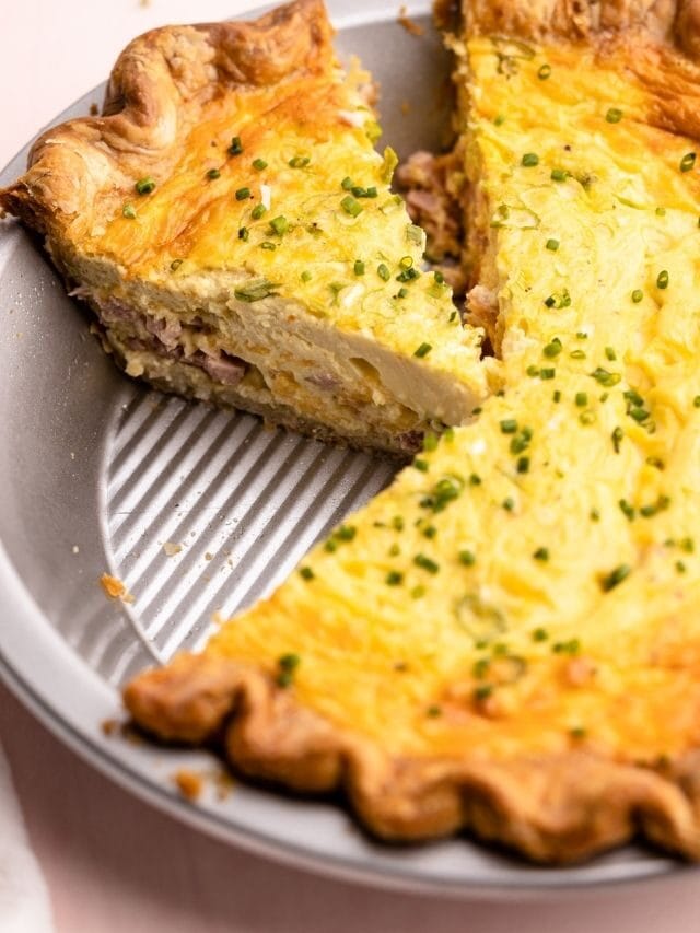 Ham and Cheese Quiche