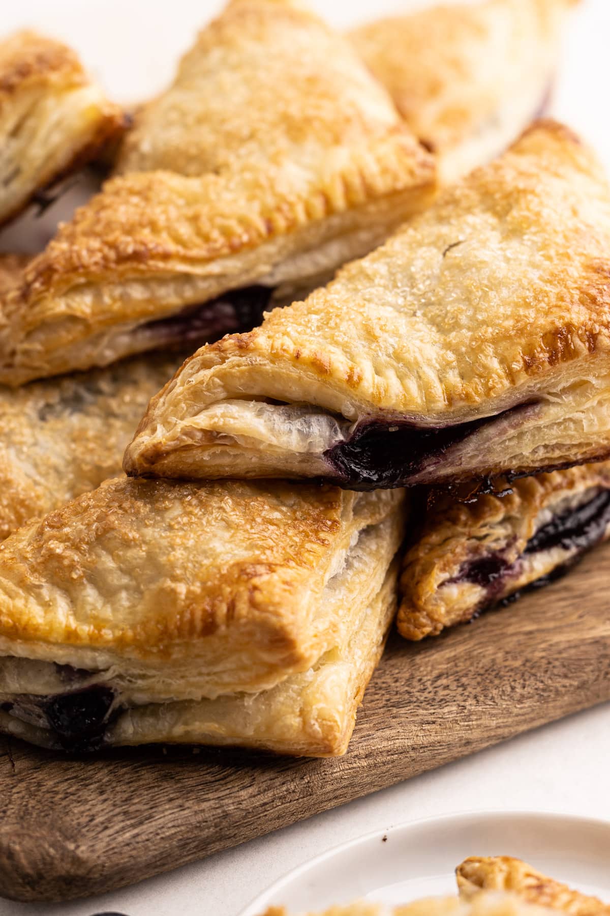 Baked Blueberry Turnovers