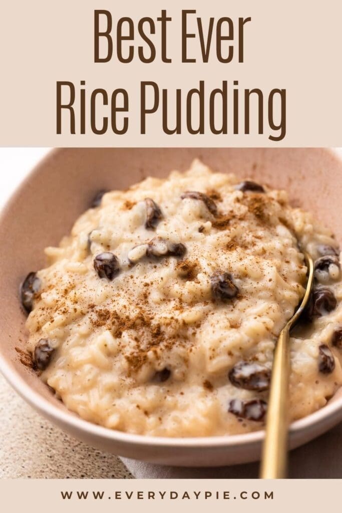 Creamy Rice Pudding Recipe