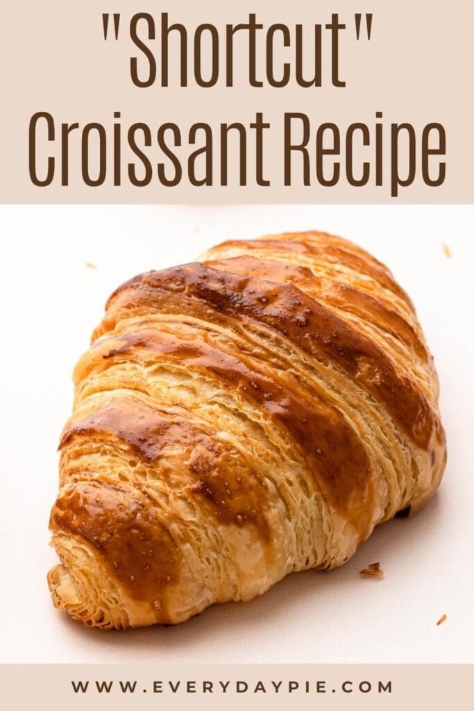 Shortcut croissant recipe.