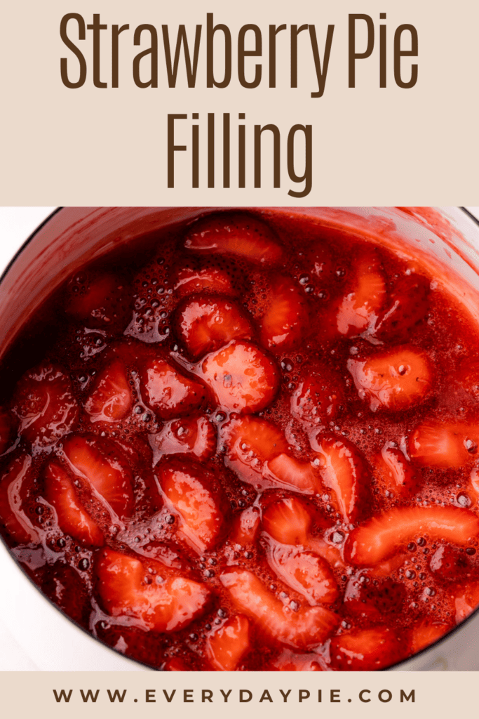 Homemade Strawberry Pie Filling