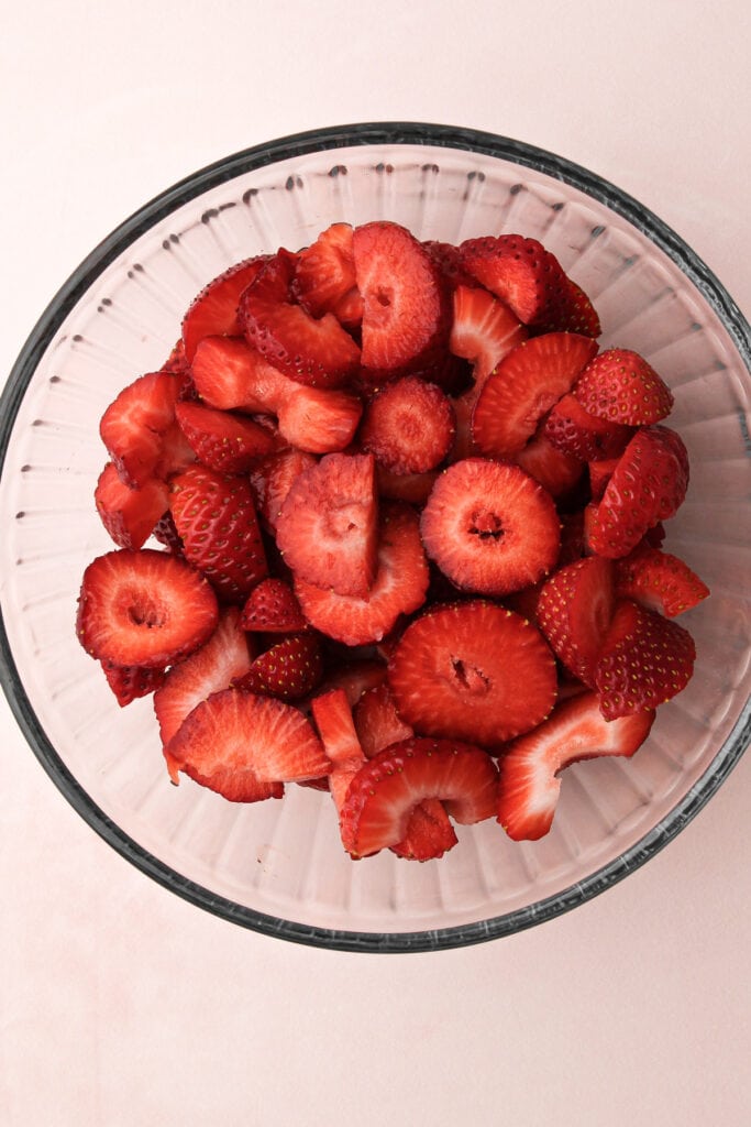 Strawberries in a bowl.