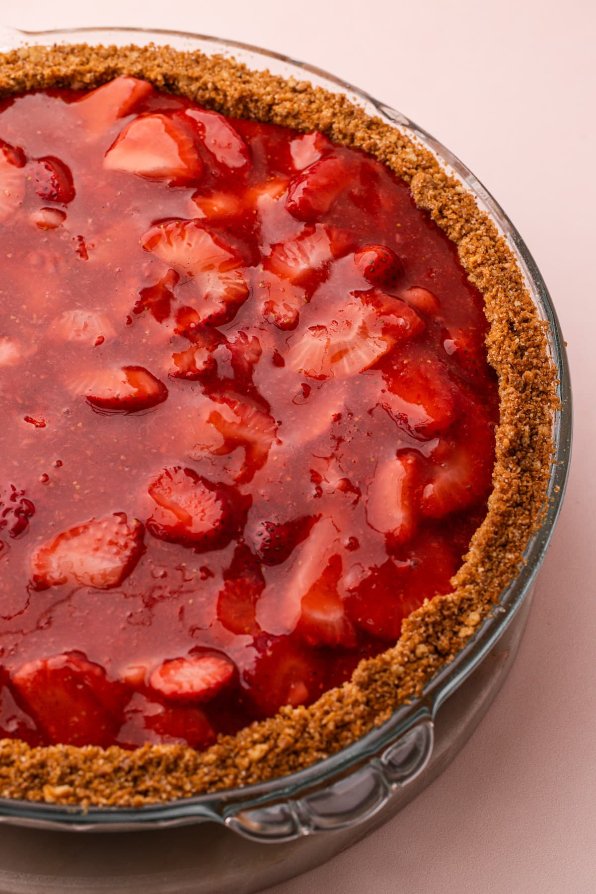 Strawberry cream cheese pie.