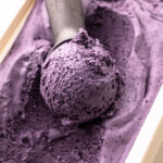 Blueberry ice cream.