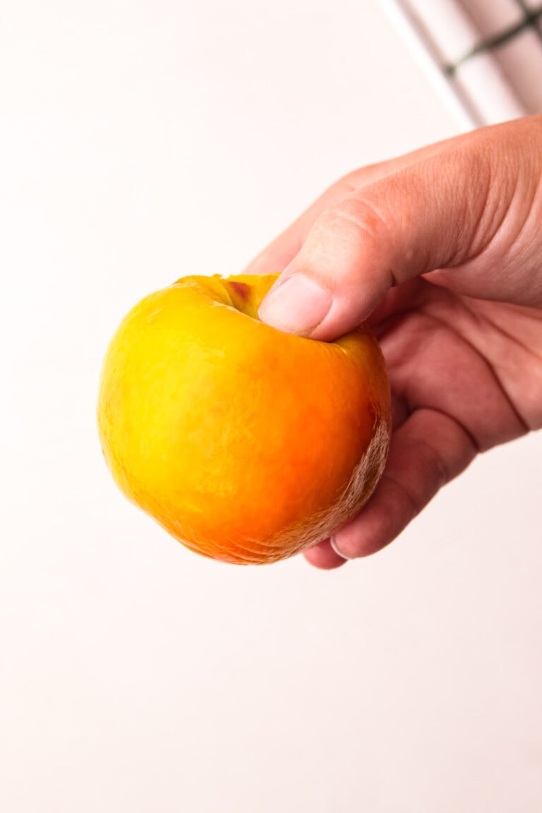 How to Peel Peaches Everyday Pie