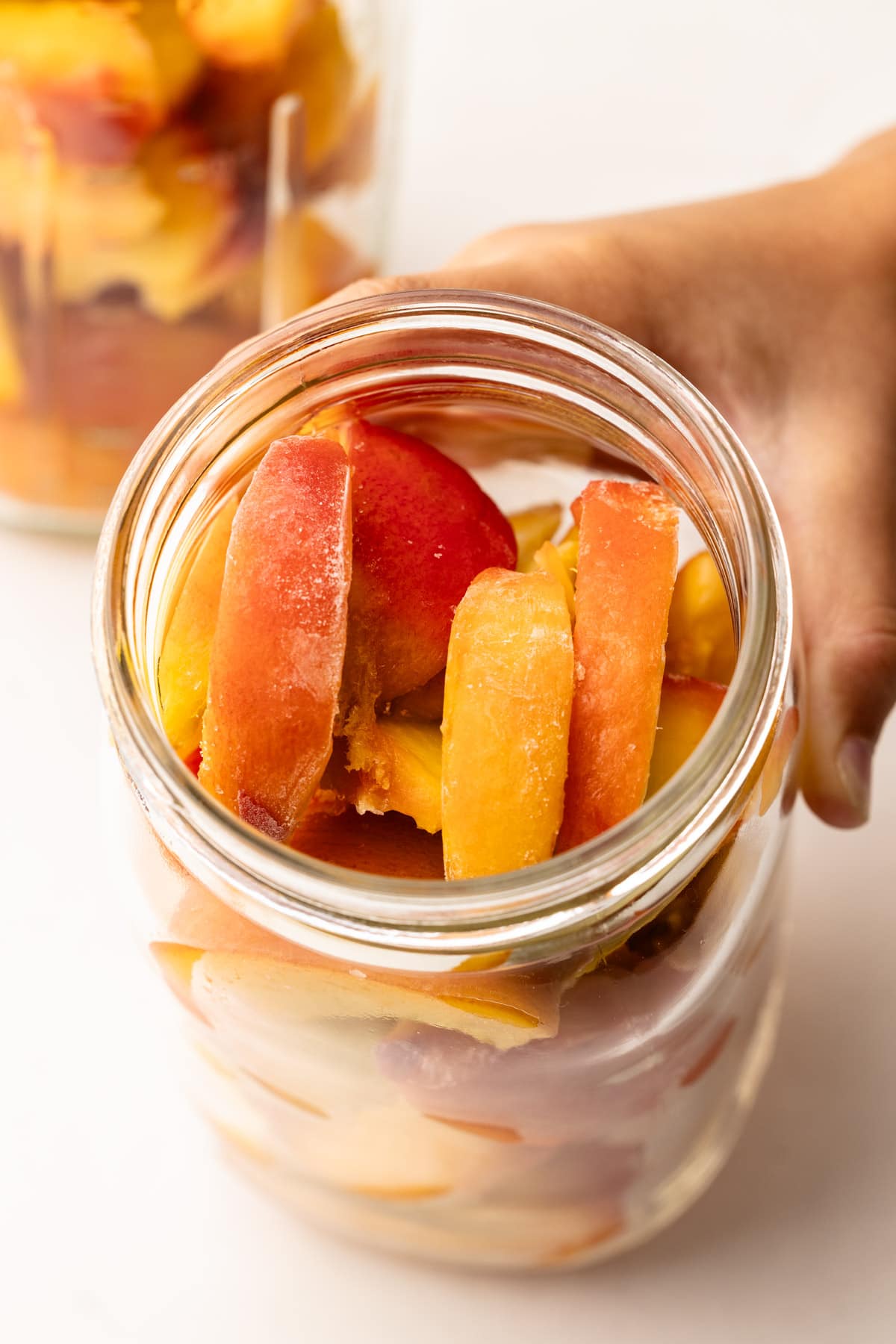 How to Freeze Peaches