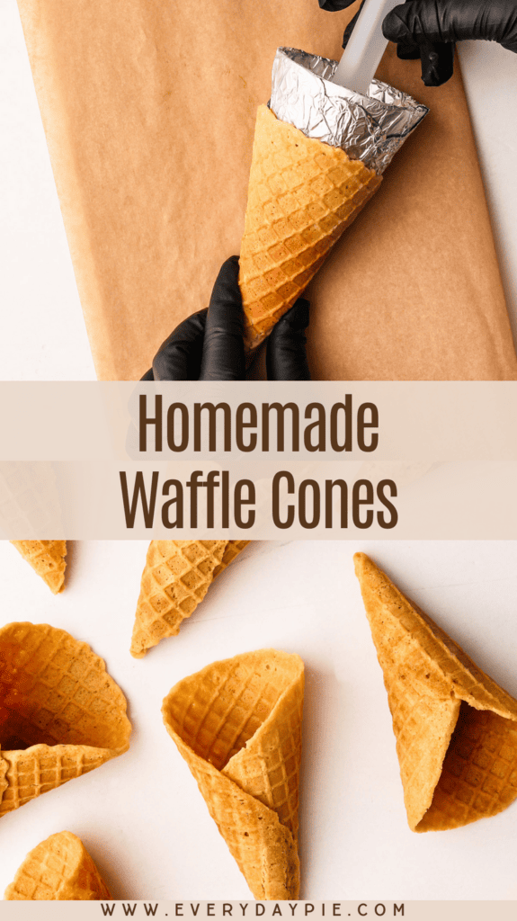 How to Make Waffle Cones