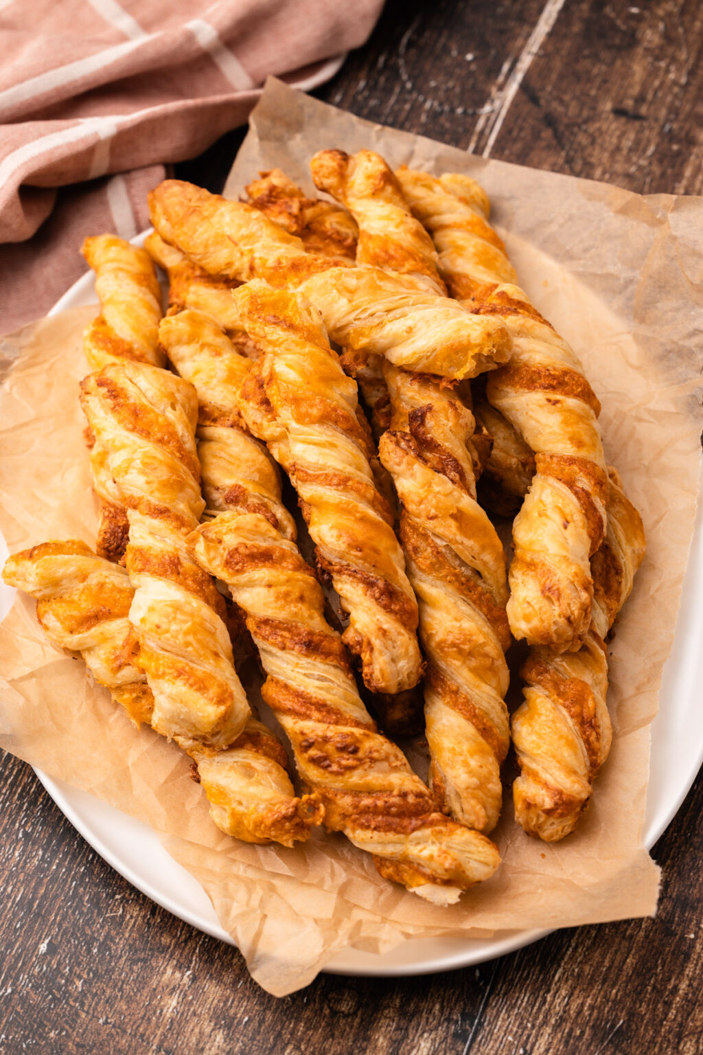 Puff Pastry Cheese Straws - Everyday Pie