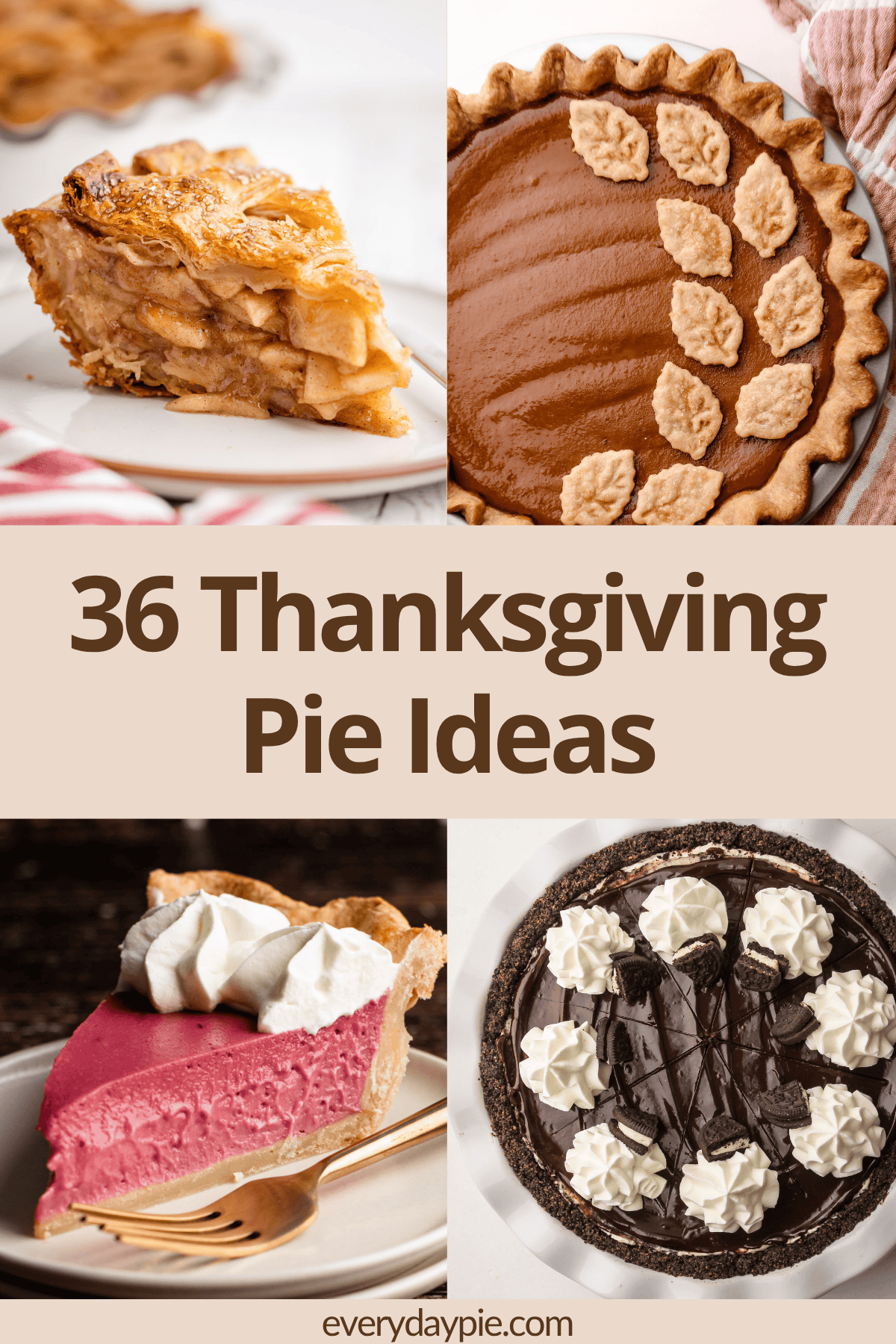 Thanksgiving pie recipe ideas!