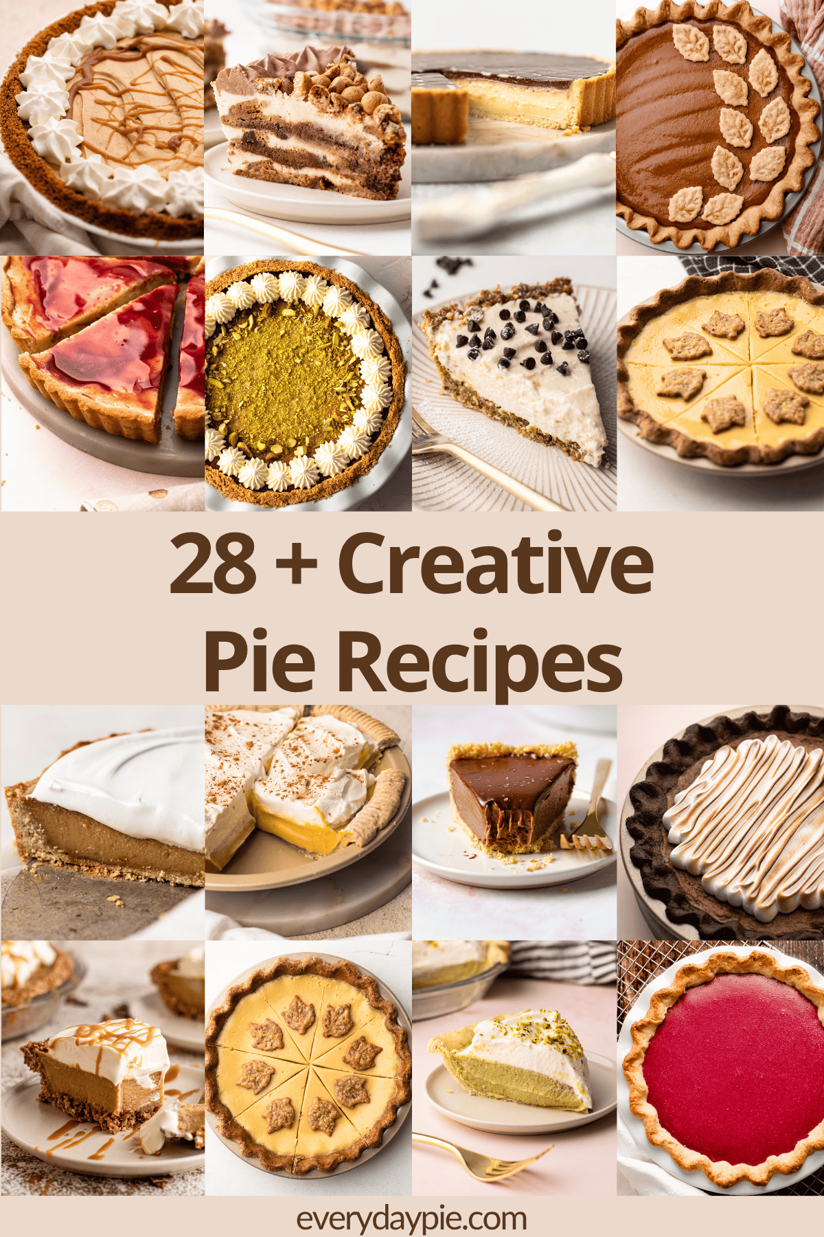 16 Unique and creative pies.