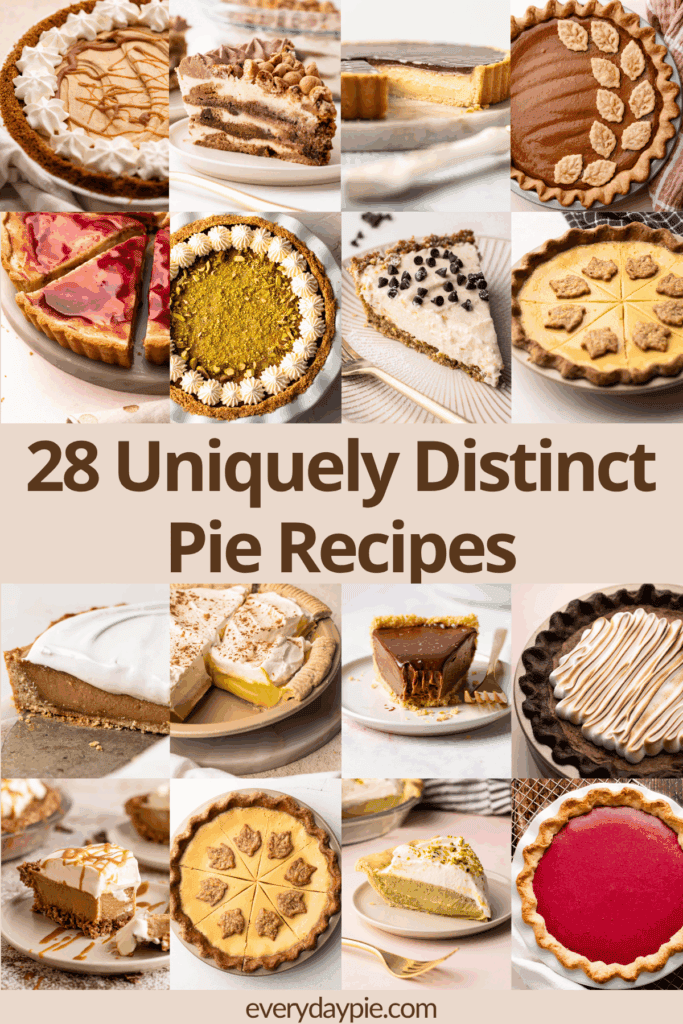 16 Unique and creative pies.